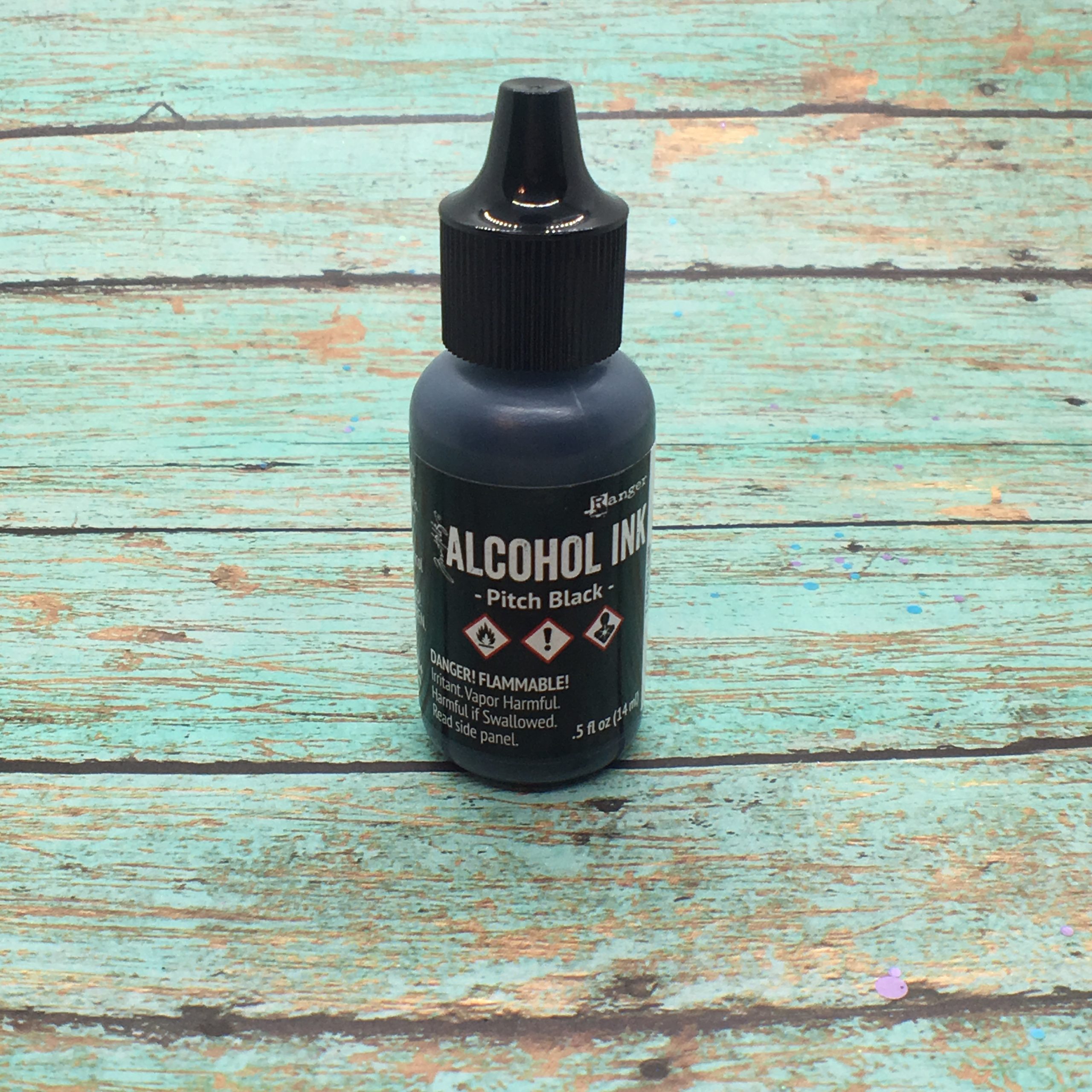 Pitch Black Alcohol Ink