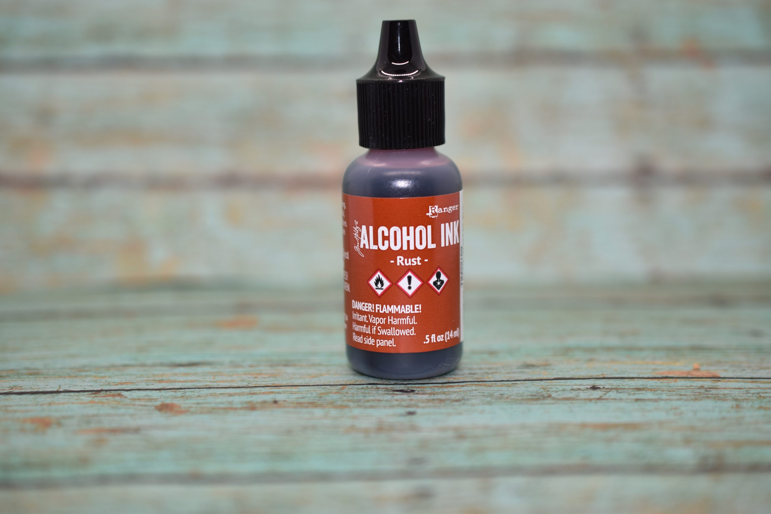 Rust Alcohol Ink