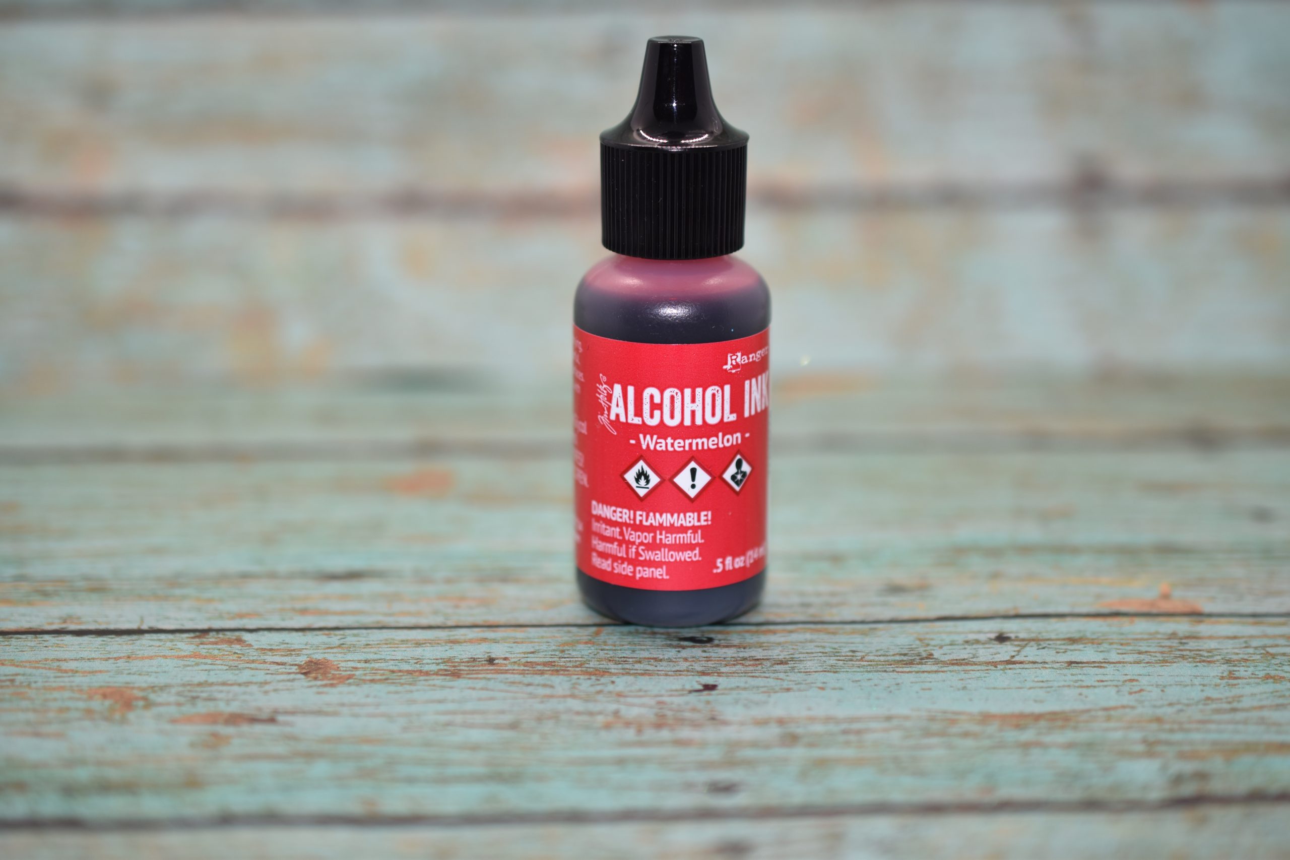 Watermelon Alcohol Ink
