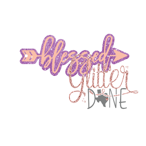 Blessed Arrow Acrylic Blank