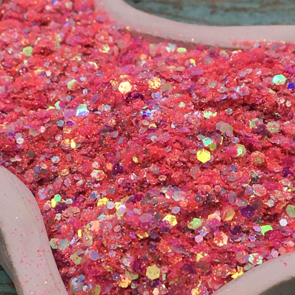 Pink Chunky Glitter Slow Burn Glitt 'er Done!, LLC