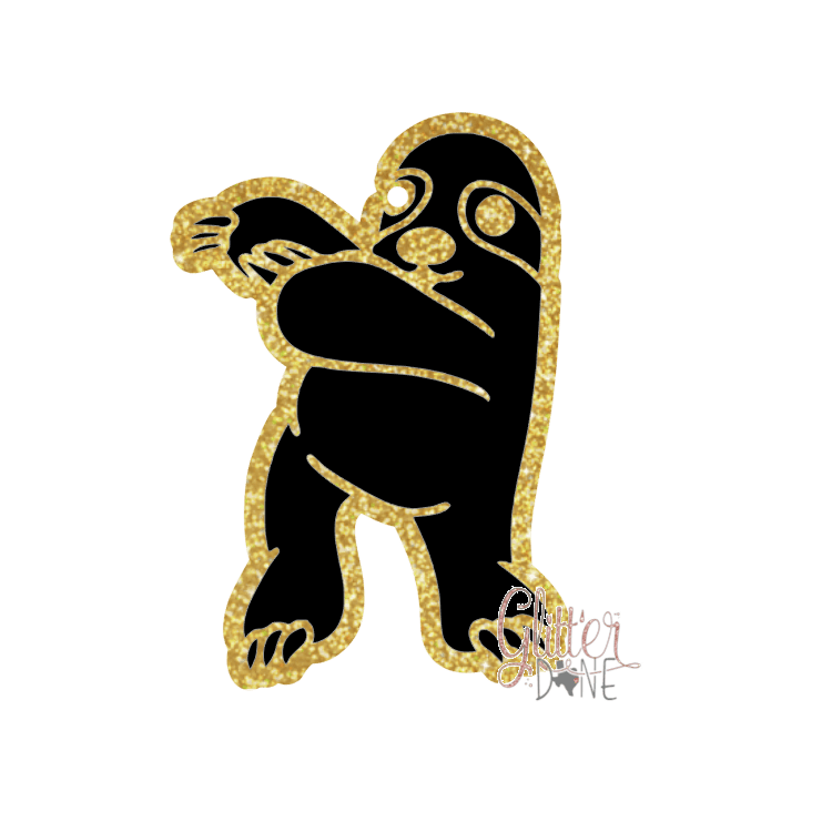 Dancing Mole Keychain Blank