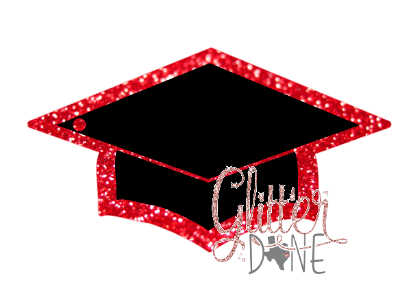 Graduation Cap Keychain Blank