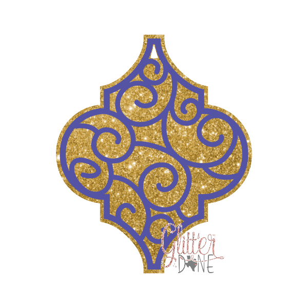 Arabesque Ornament 2 Blank