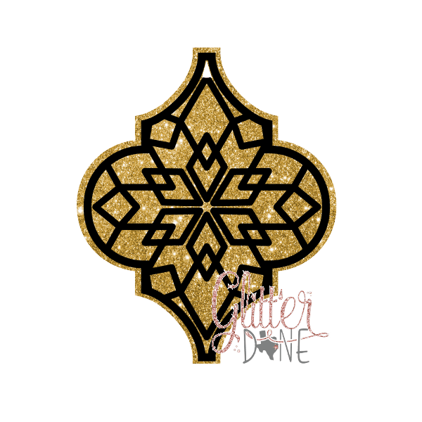 Arabesque Ornament 6 Blank