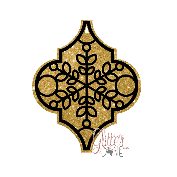 Arabesque Ornament 7 Blank