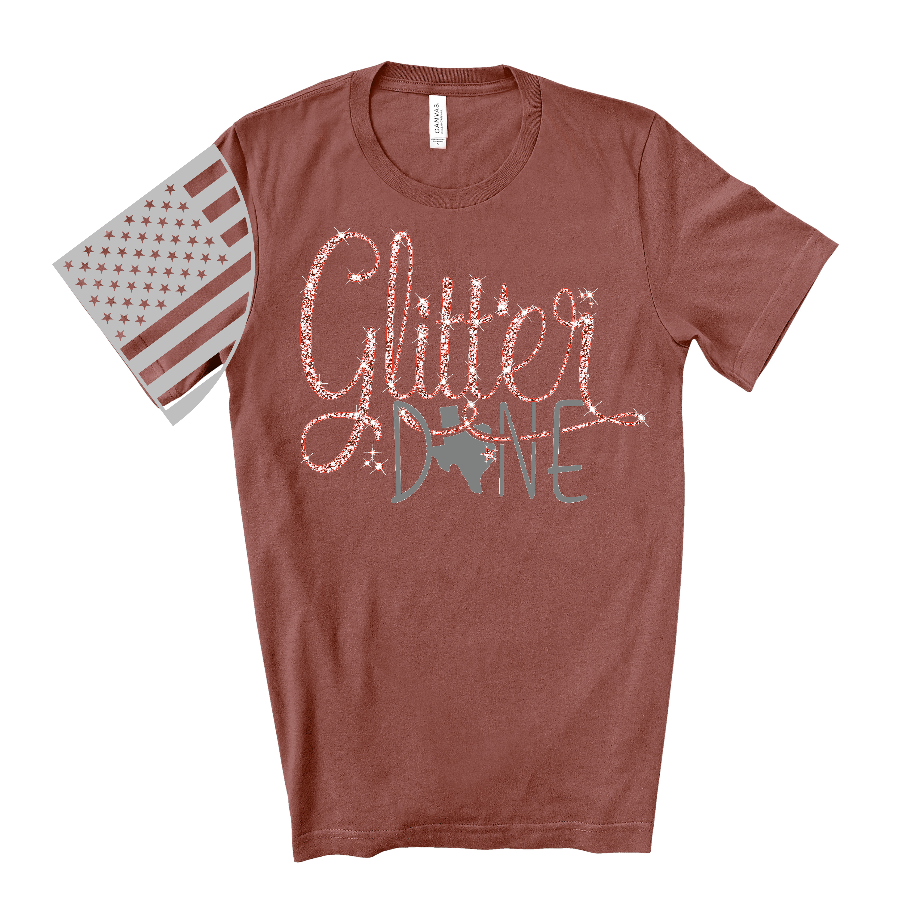 Bleach Sleeve Stencils - Flag