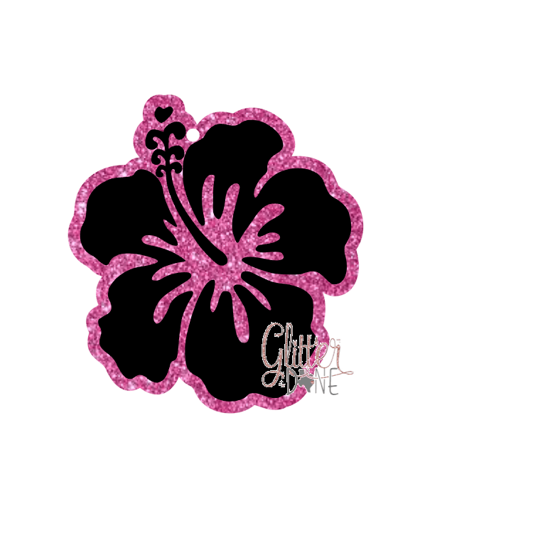 Hibiscus Acrylic Blank
