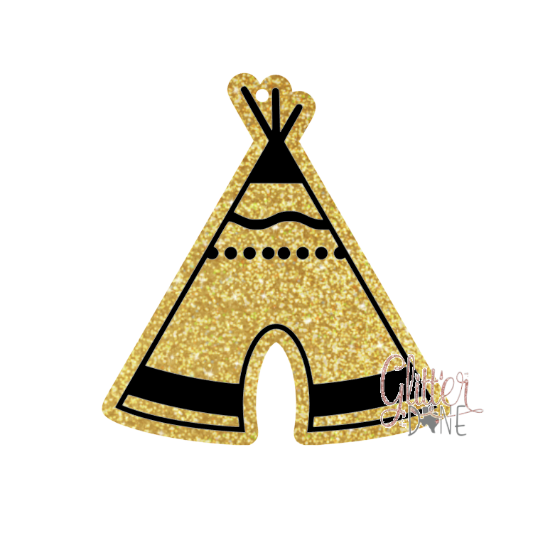 Teepee Acrylic Blank