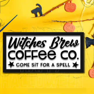 Witches Brew DIY Door Hanger