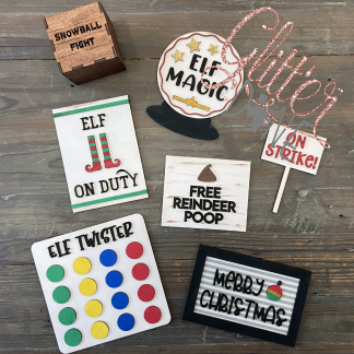 Christmas Elf - Set 1 - Unfinished