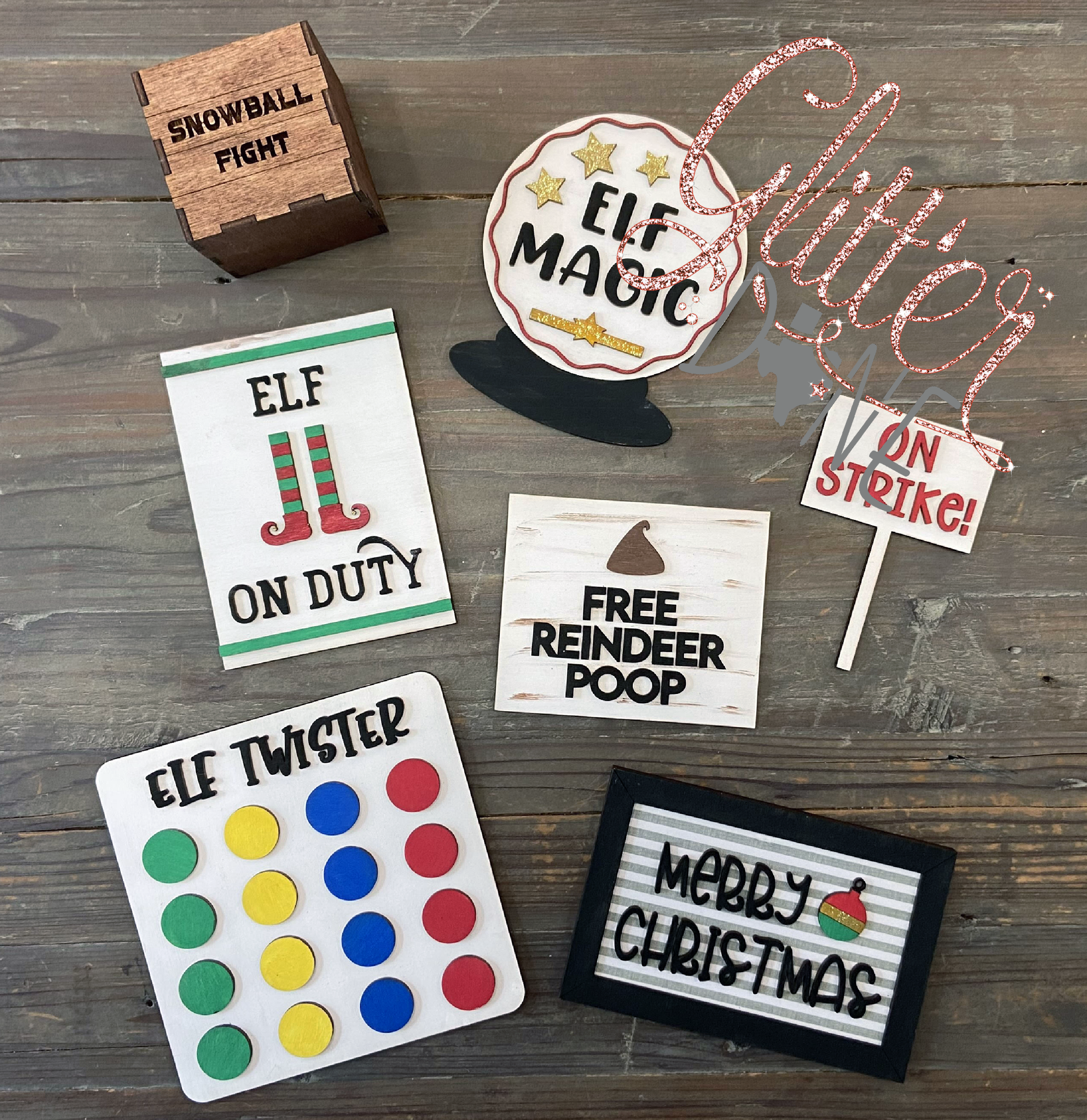 Christmas Elf - Set 1 - Unfinished